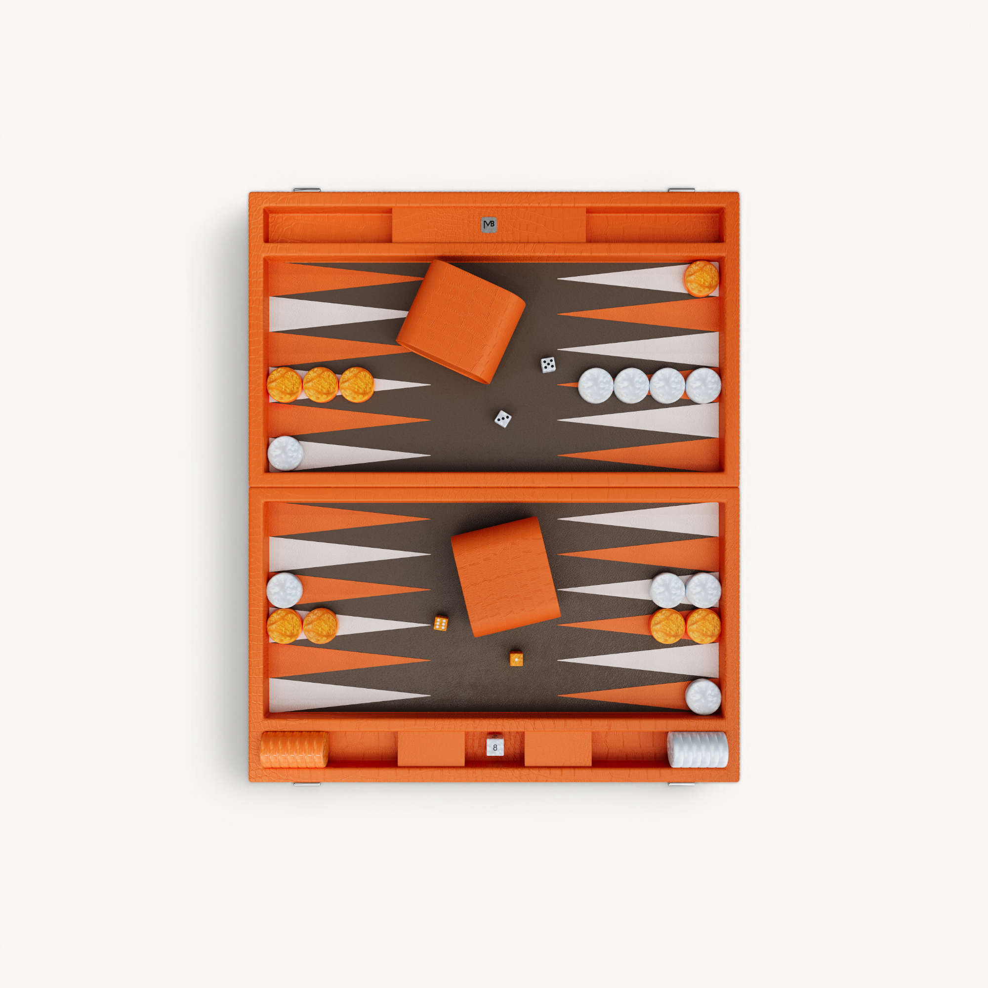 Signature Alligator Backgammon
