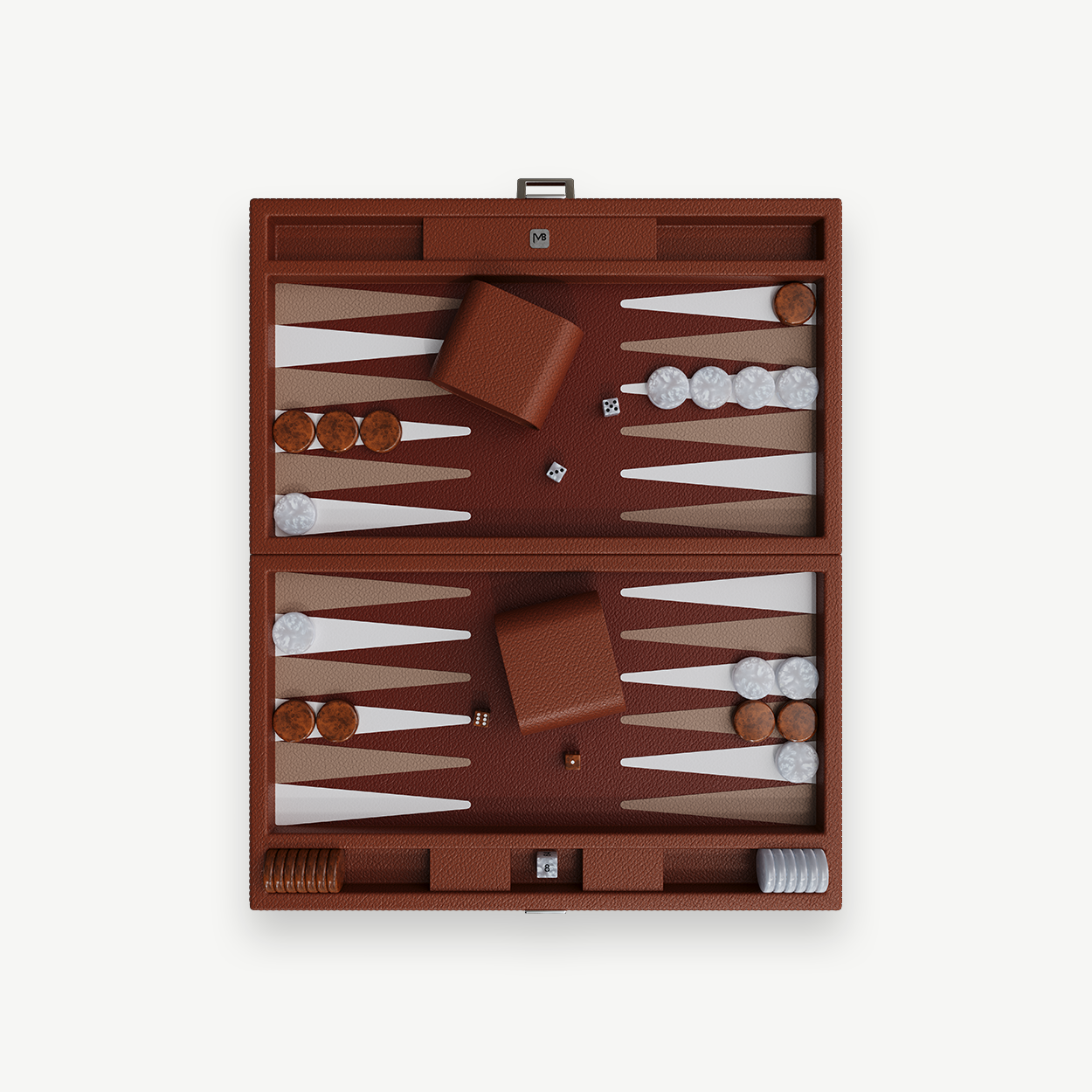 Backgammon Prestige - Cognac
