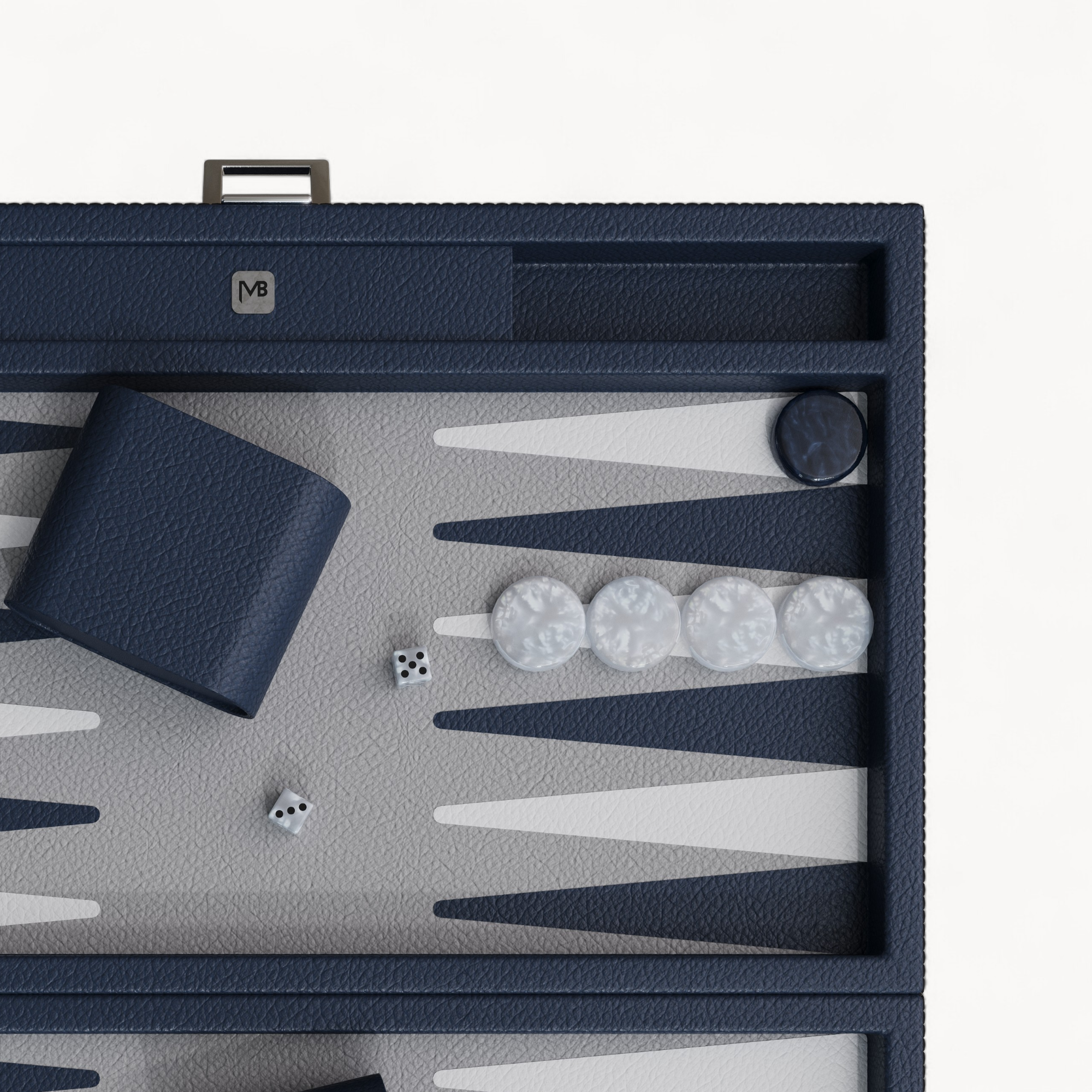 Backgammon Prestige - Azur