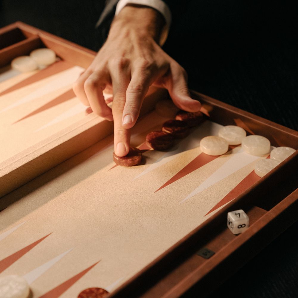 Signature Alligator Backgammon