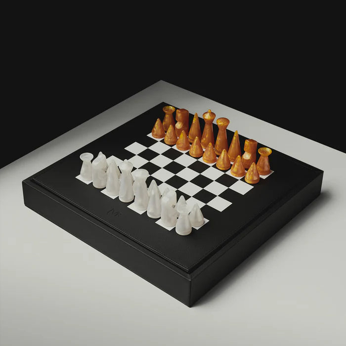 Signatur-Schachbrett - Carbon Onyx
