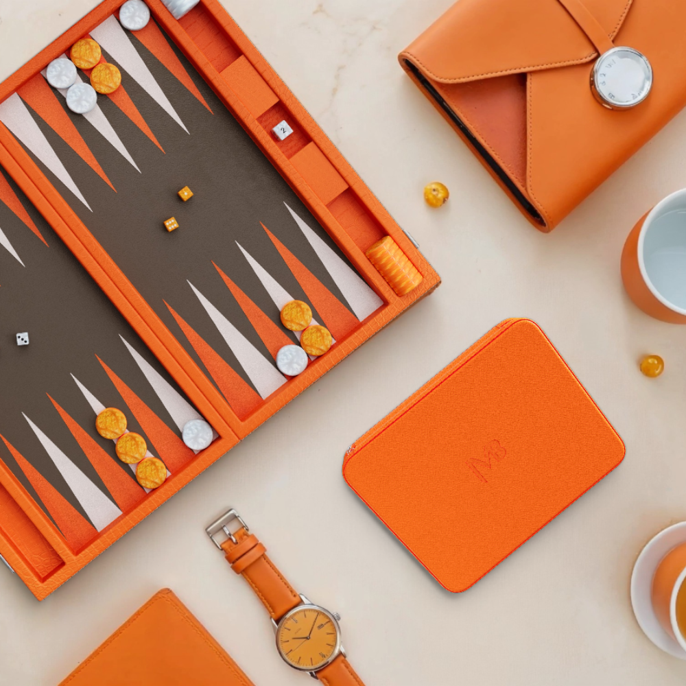 Signature Alligator Backgammon