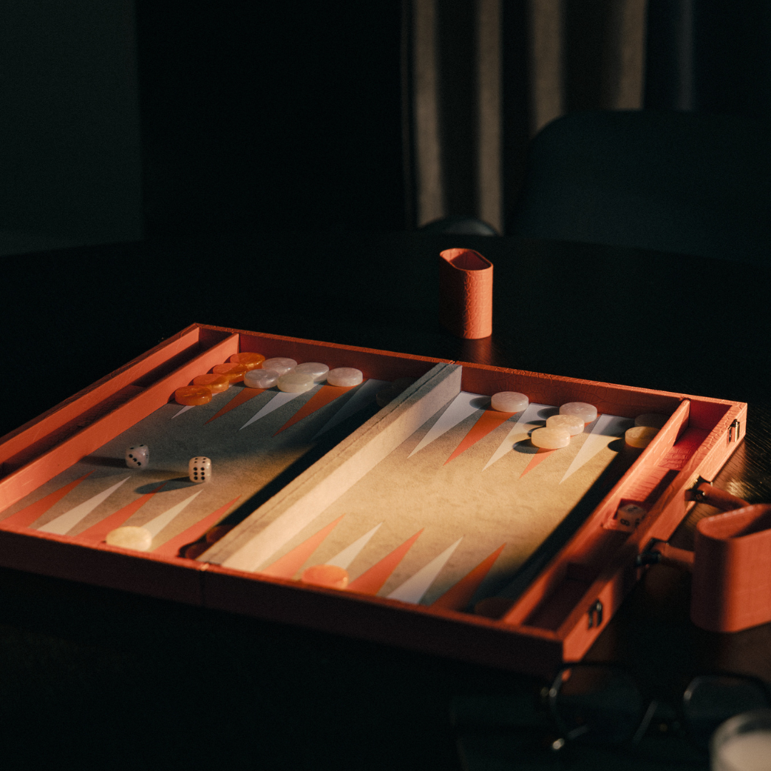 Black Friday Duo – Backgammon & Chessboard