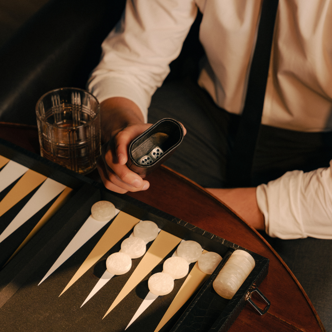 Black Friday Duo – Backgammon & Chessboard