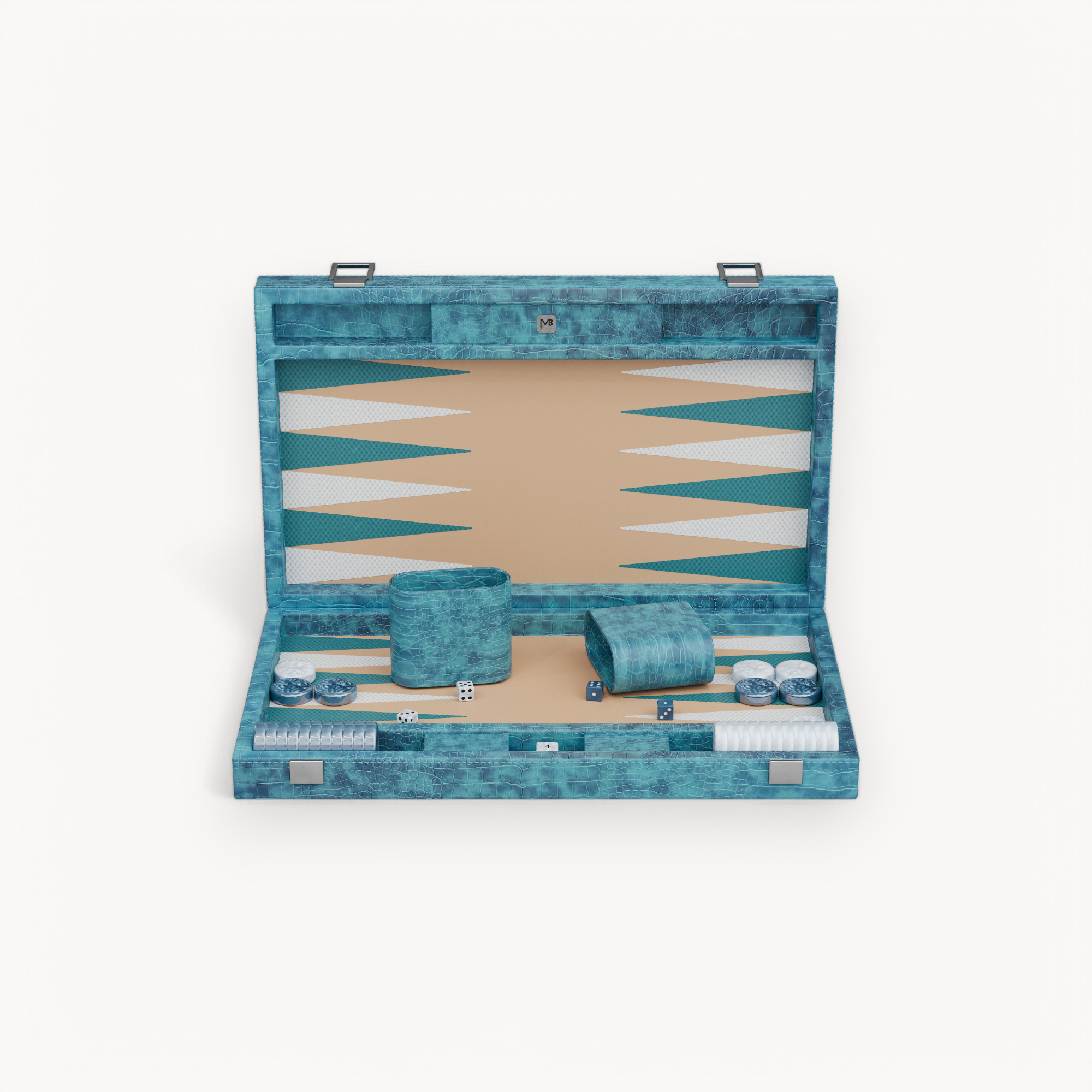 Alligator Backgammon - Blue Lagoon