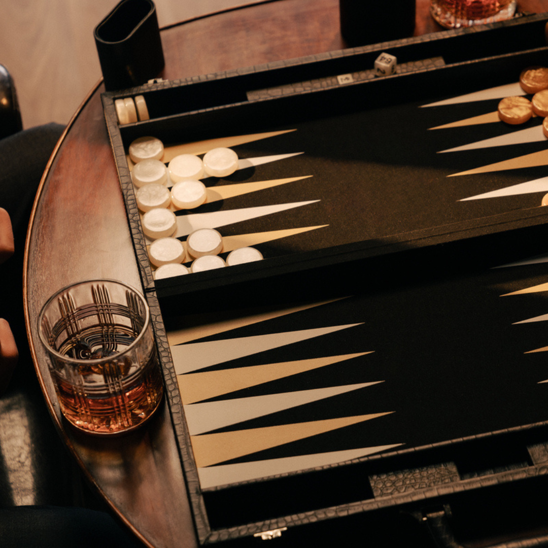 Black Friday Duo – Backgammon & Chessboard
