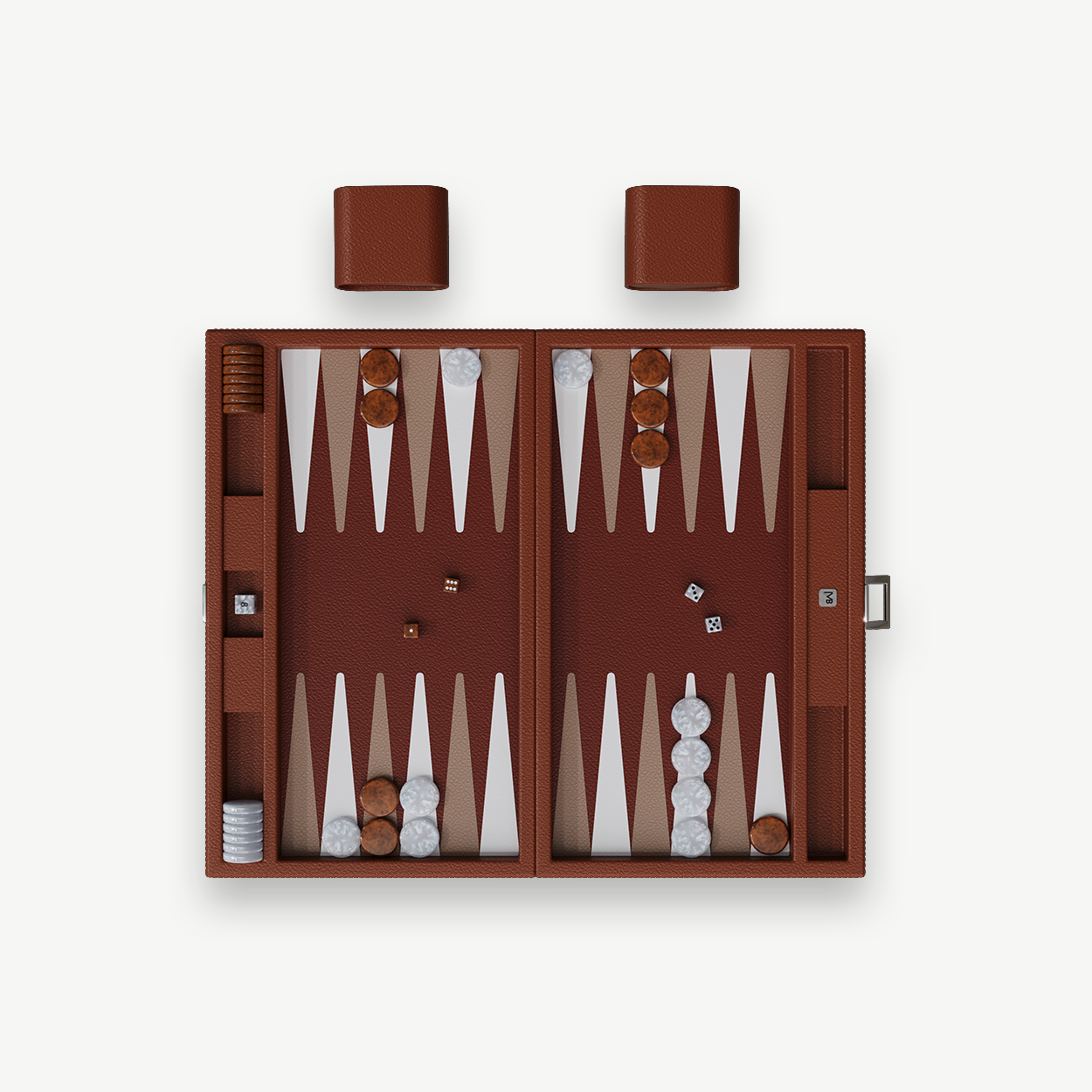 Prestige Backgammon - Cognac