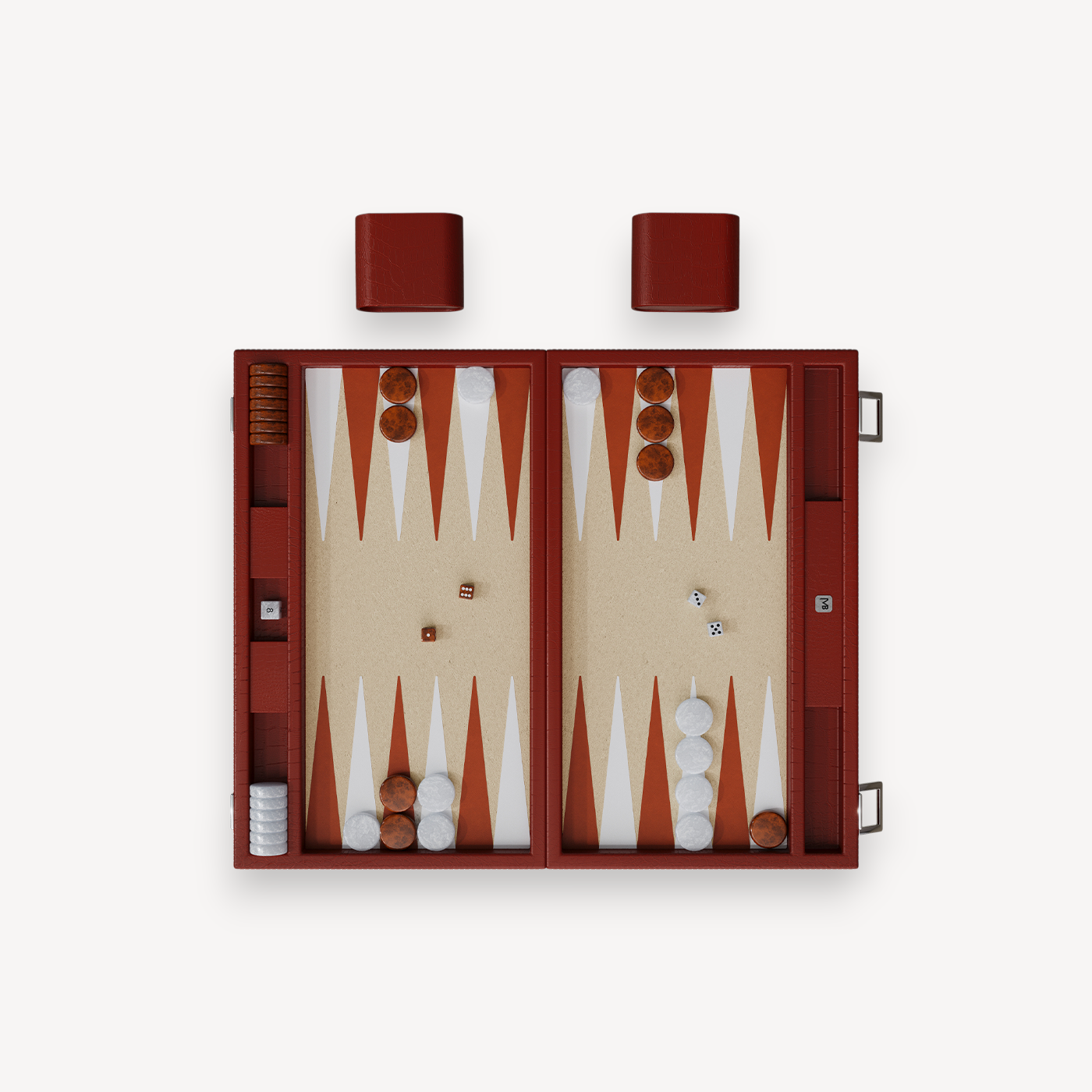 Signature Alligator Backgammon