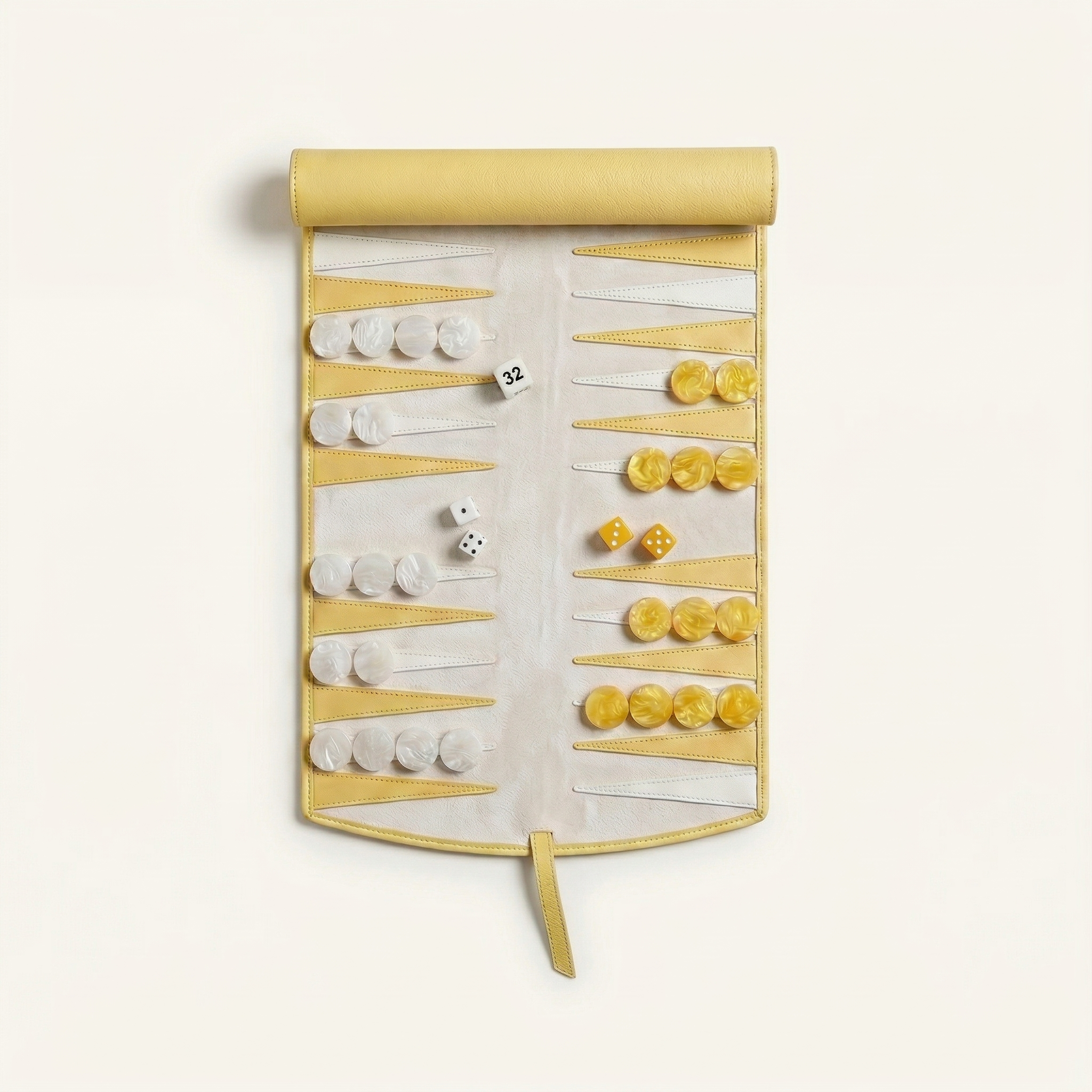Reise-Backgammon – Deep Amber
