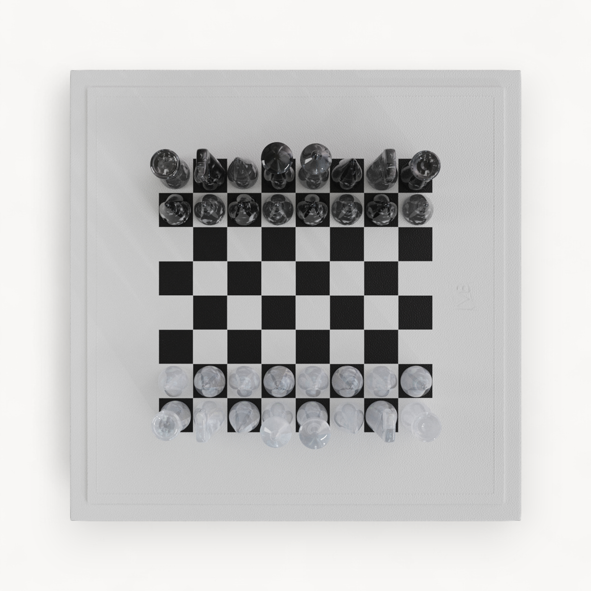 Signature Chess - Pure Ivory
