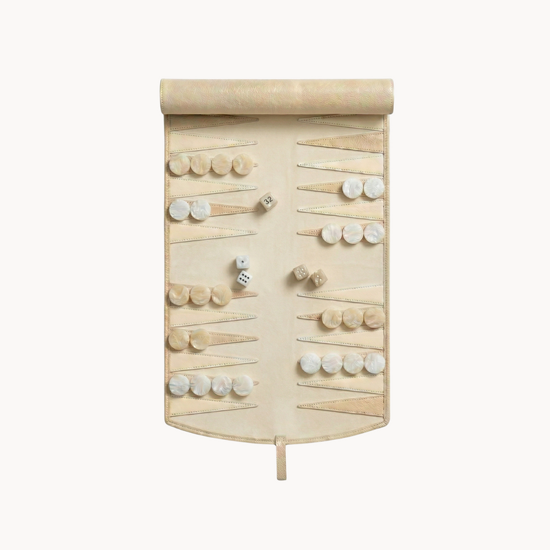 Travel Backgammon, Cream