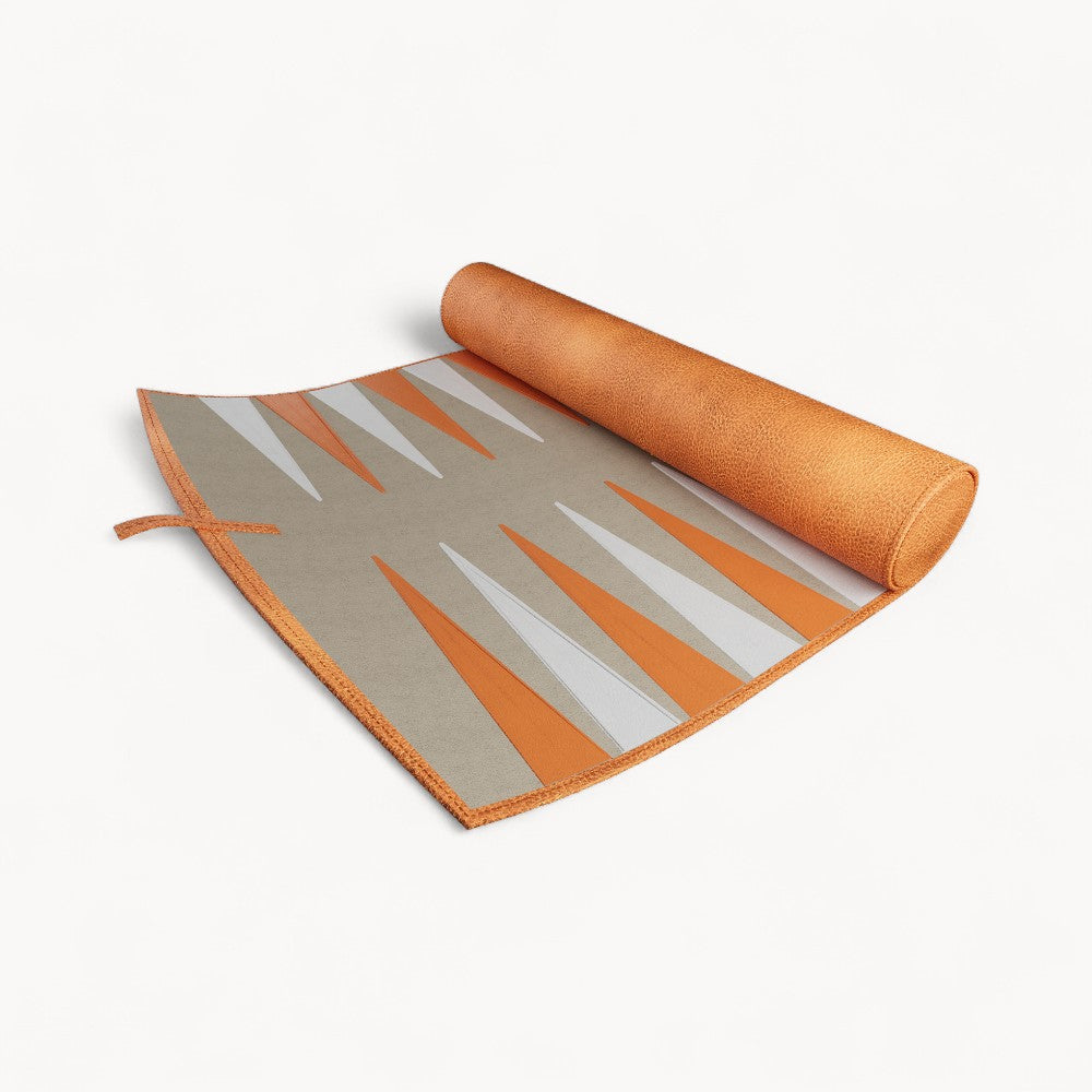 Travel Backgammon - Deep Amber