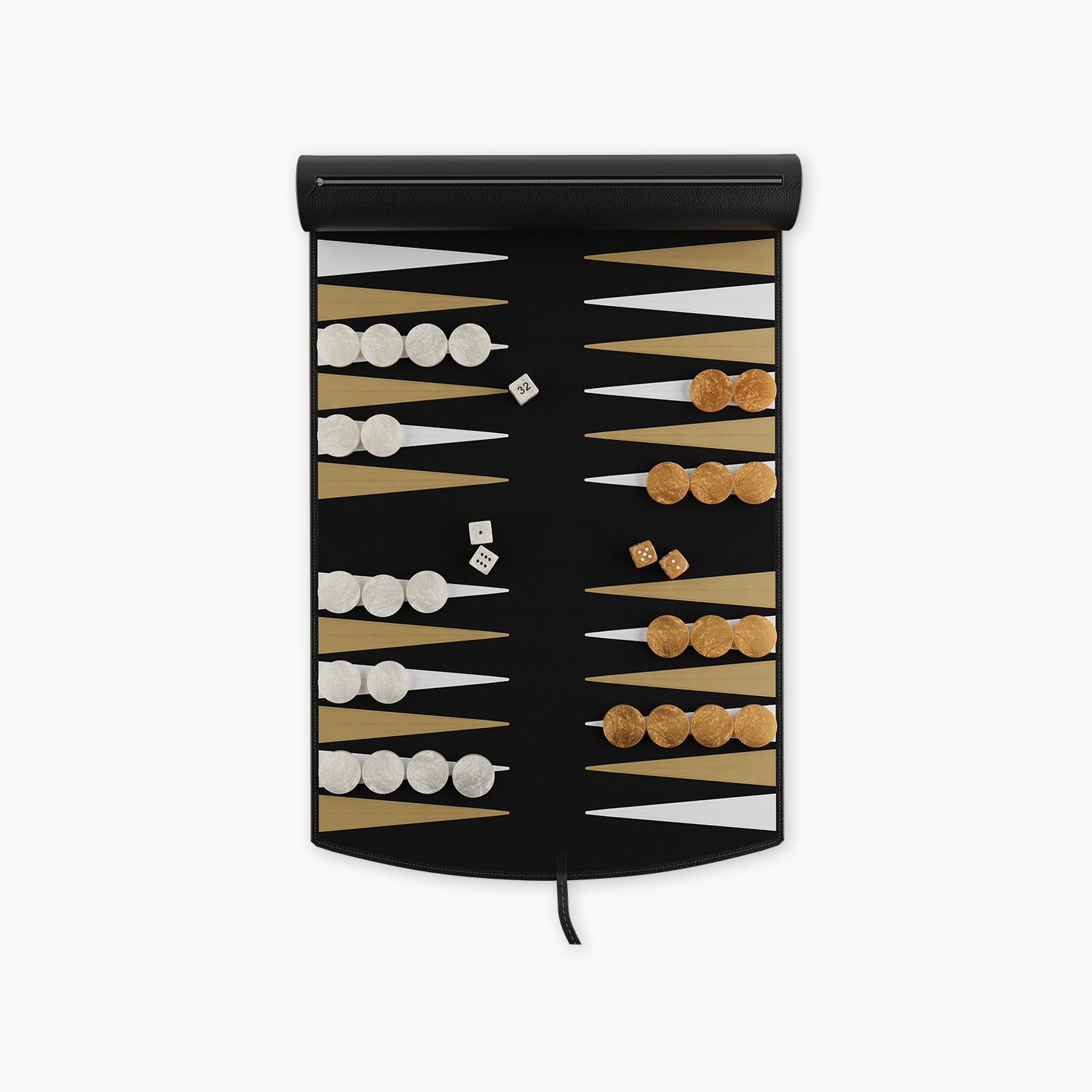 Travel Backgammon - Royal Blue